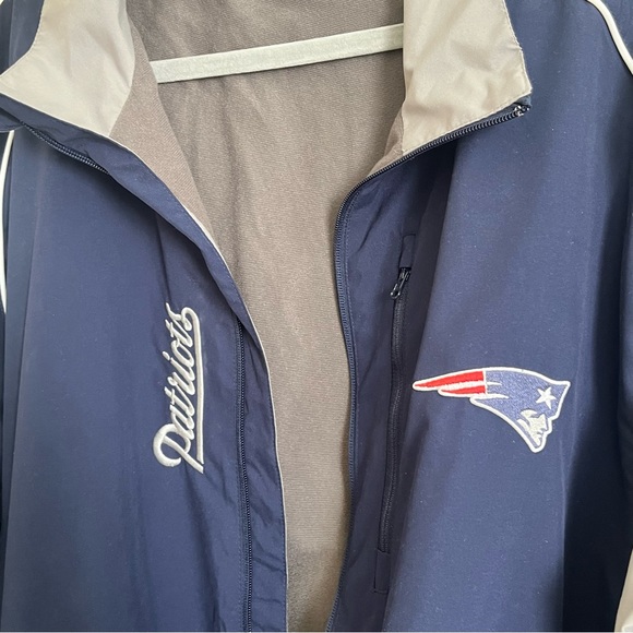 New England Patriots NFL Men's 2XL Full Zip Soft Shell Jacket - Picture 3 of 9